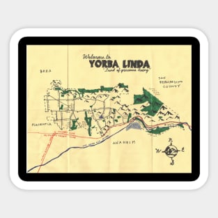 Yorba Linda Sticker